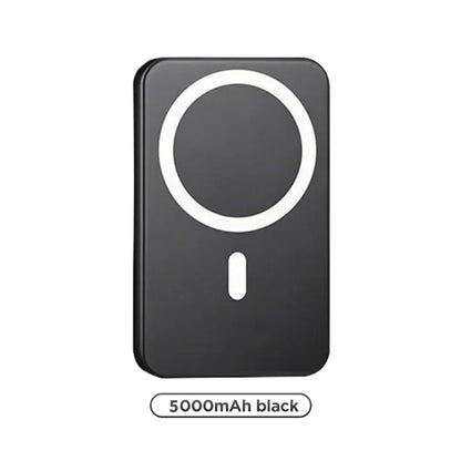 5000Mah Magnetic Power Bank Magsafe Wireless Fast Charger for Iphone 12–17 Pro/Pro Max, Compact Portable Battery Pack