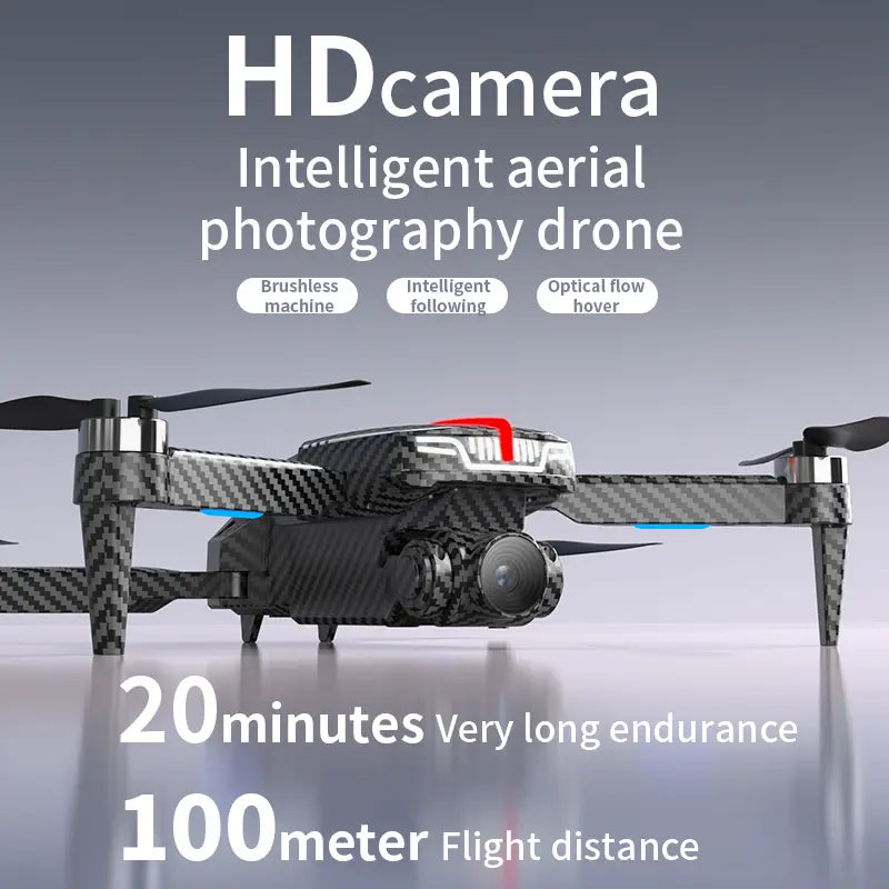 Aerial Drone C13S Pro 2026 – GPS Positioning, 4K UHD EIS Camera, 5G Wifi FPV, Brushless Motors, Optical Flow Hover, Intelligent Obstacle Avoidance, Auto Return, 360° Stunt Roll, Two Batteries
