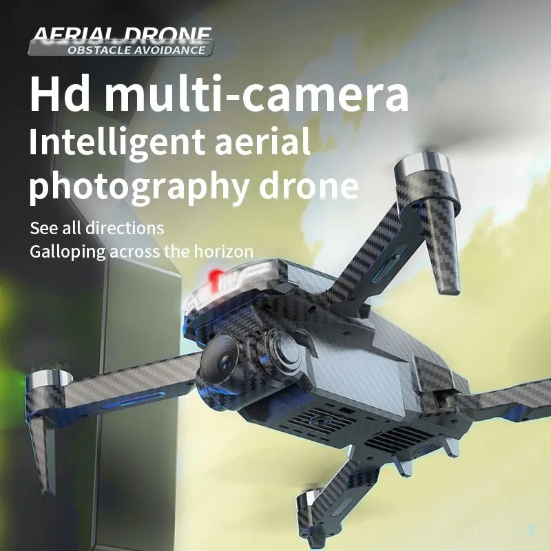 Aerial Drone C13S Pro 2026 – GPS Positioning, 4K UHD EIS Camera, 5G Wifi FPV, Brushless Motors, Optical Flow Hover, Intelligent Obstacle Avoidance, Auto Return, 360° Stunt Roll, Two Batteries