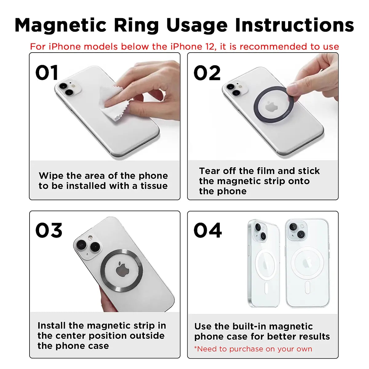 5000Mah Magnetic Power Bank Magsafe Wireless Fast Charger for Iphone 12–17 Pro/Pro Max, Compact Portable Battery Pack