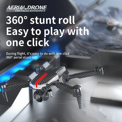 Aerial Drone C13S Pro 2026 – GPS Positioning, 4K UHD EIS Camera, 5G Wifi FPV, Brushless Motors, Optical Flow Hover, Intelligent Obstacle Avoidance, Auto Return, 360° Stunt Roll, Two Batteries