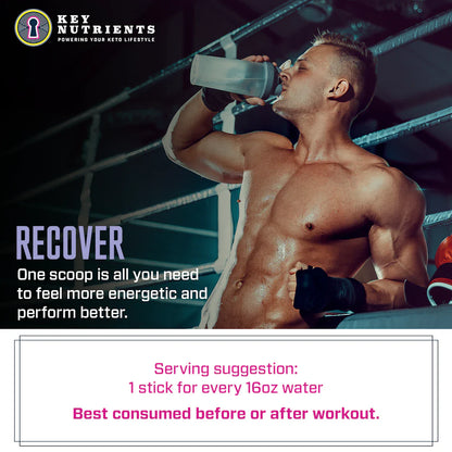 Electrolyte Recovery Plus Powder Travel Packets